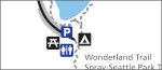 Mowich Lake accessible map