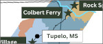 Natchez Trace birding map