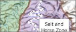 Needles backcountry map