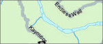 New River Gorge climbing map