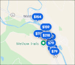 Interactive North Cascades lodging map
