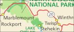 North Cascades road map