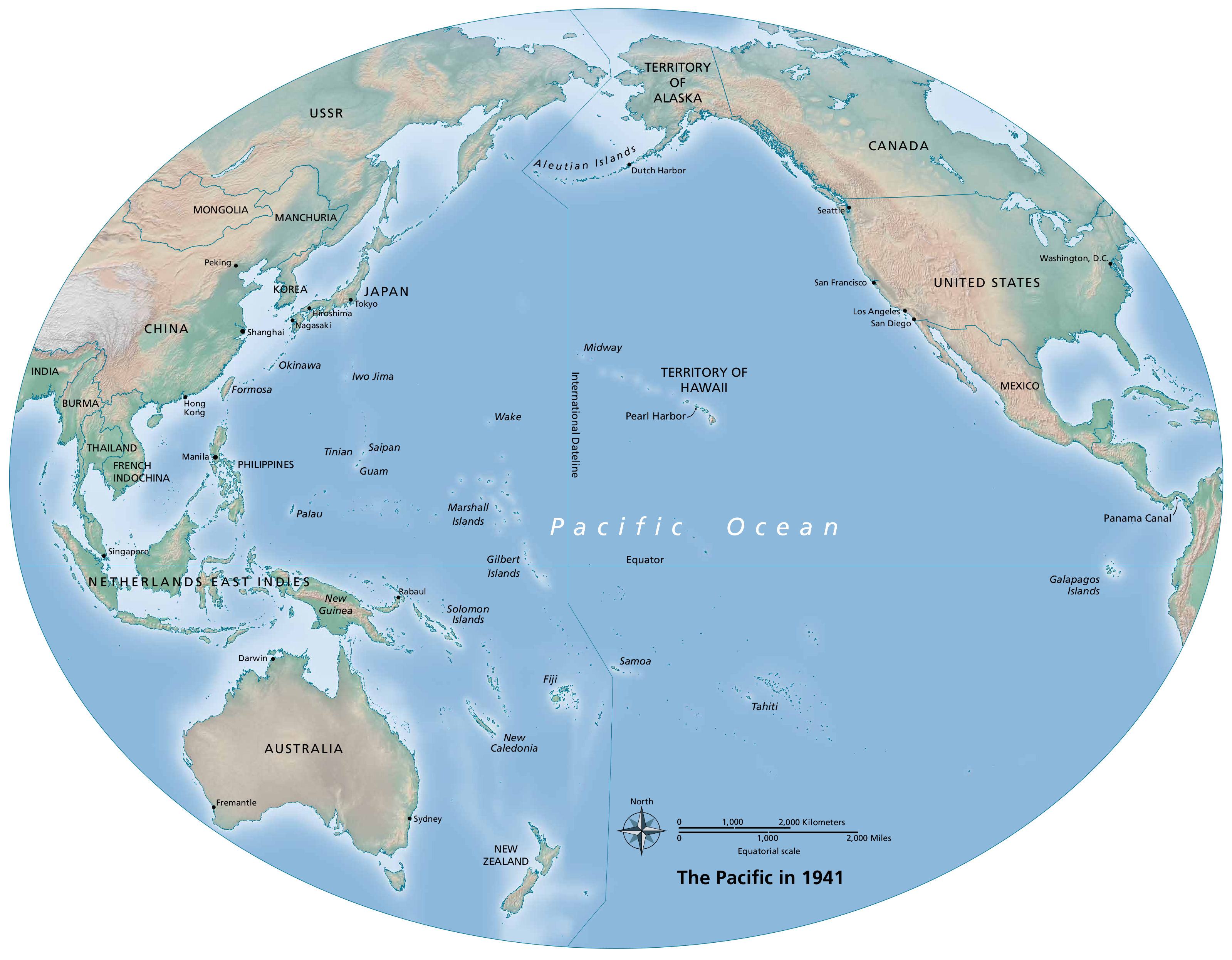 Pearl Harbor Location On World Map