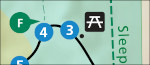 Pierce Stocking Scenic Drive map