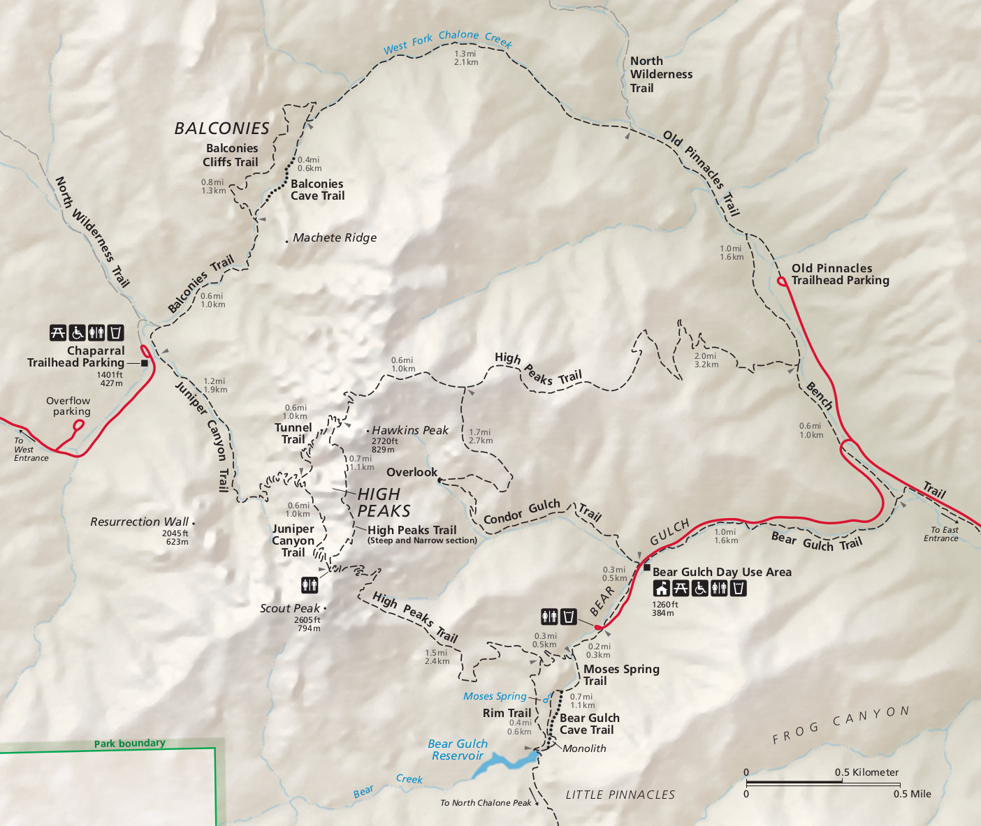 Glitter gulch mine map