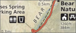 Pinnacles National Park map