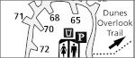 Pinon Flats campground map