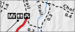 Rincon Mountain trail map