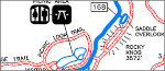 Rocky Knob map