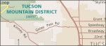 Saguaro Tucson map