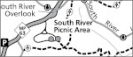 South River trail map