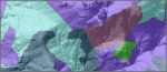 Tanque Verde Peak vegetation map
