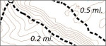 Tolleston Dunes trail map