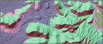 Tucson Mountain District vegetation map