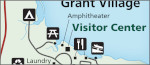 Grant Village West Thumb map