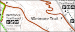 Wetmore trail map