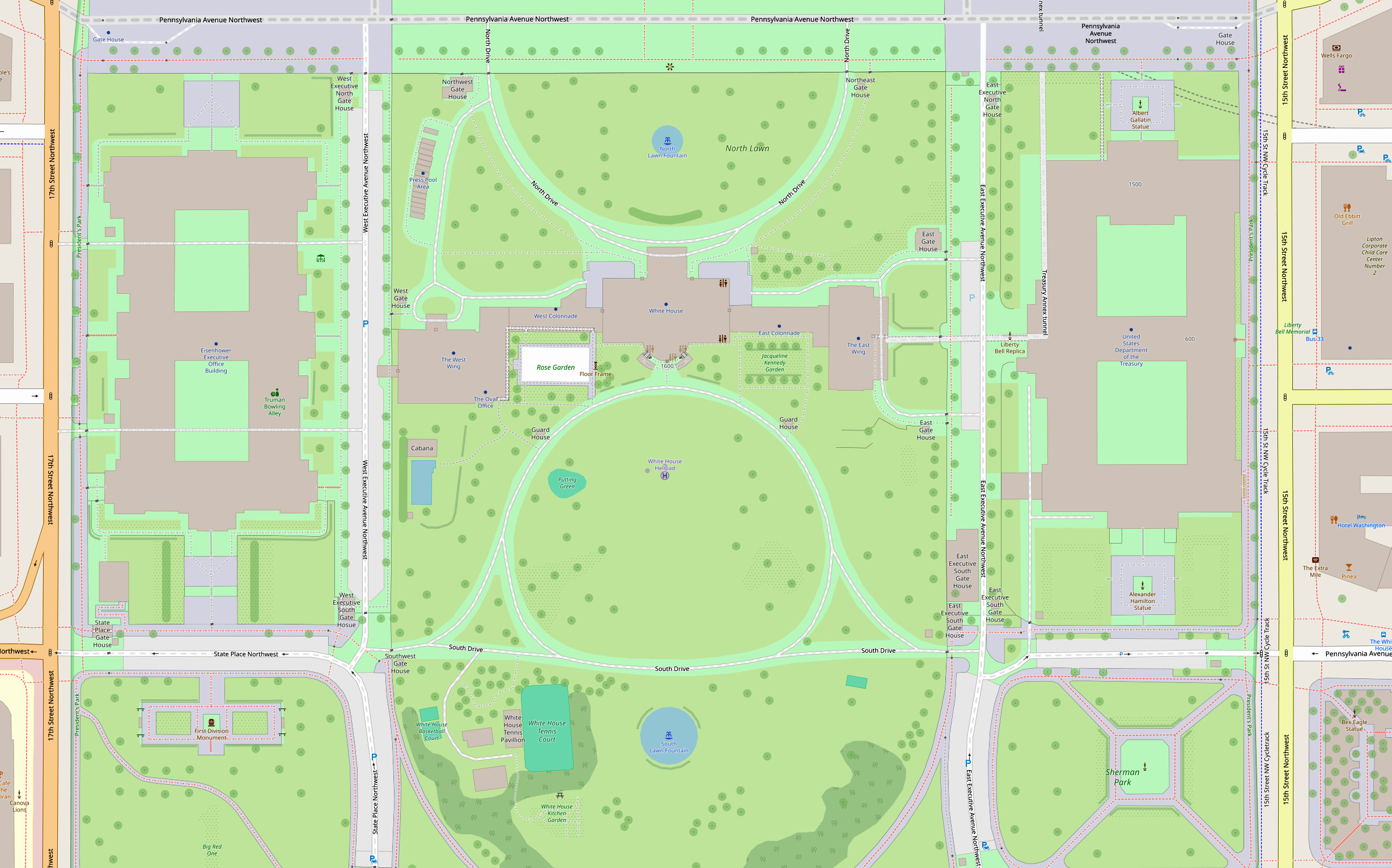 White House Maps NPMaps Free National Park Maps