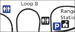 White River Campground accessible map