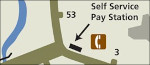 Yosemite White Wolf Campground map