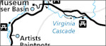 Grand Loop Road map