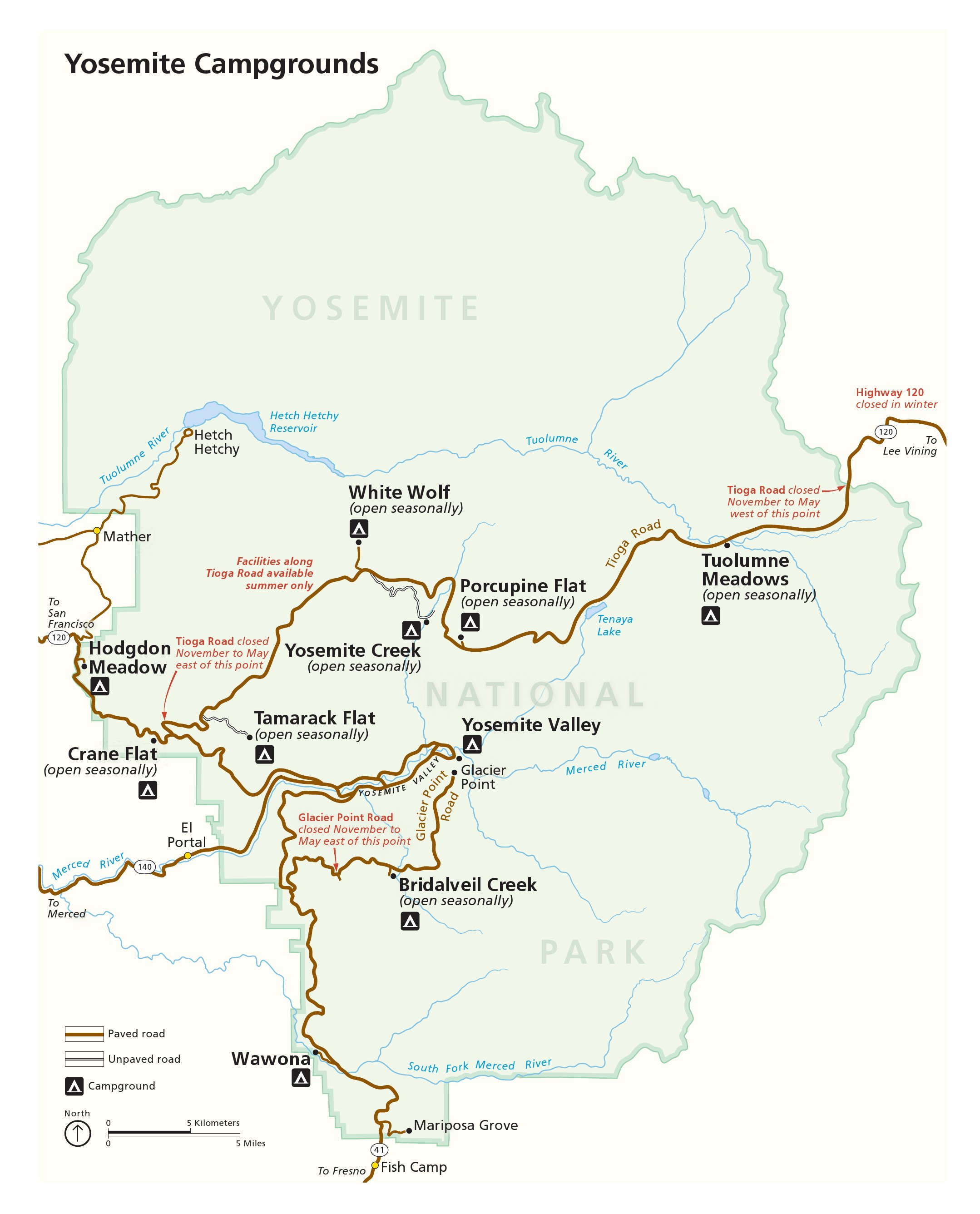 Yosemite National Park Campground Maps | Hot Sex Picture