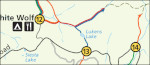 Yosemite wilderness map